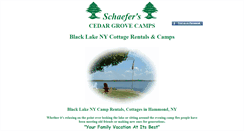 Desktop Screenshot of cedargrovecamps.com